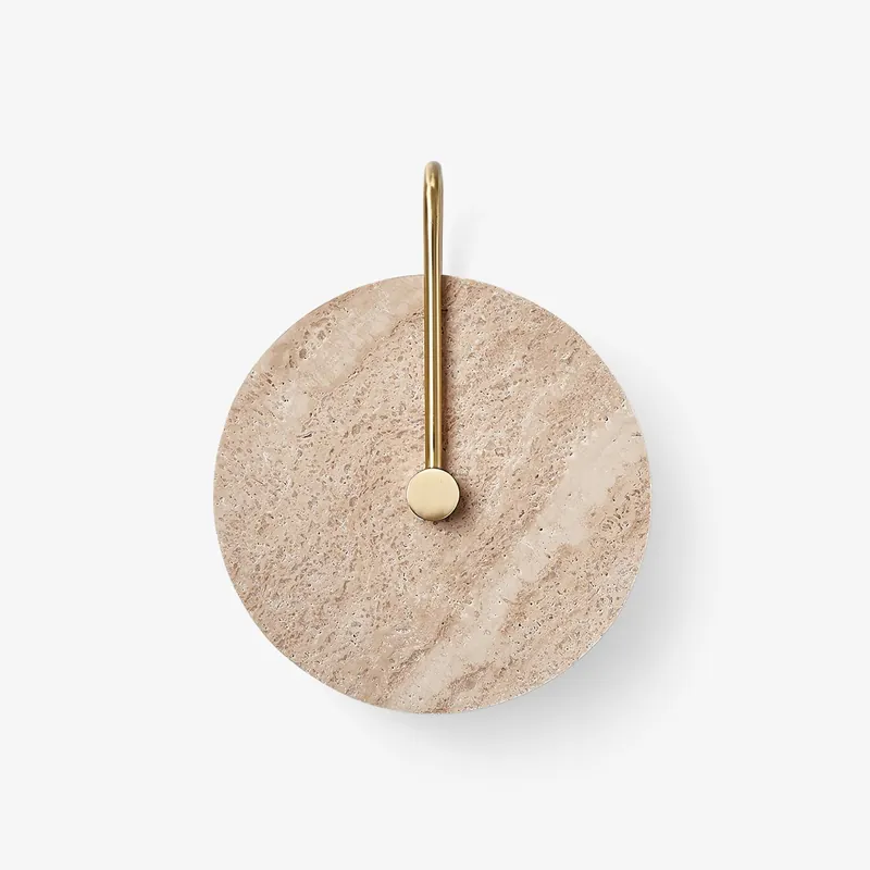 Lior Crochet Modern Gelb Travertin Wandlampe