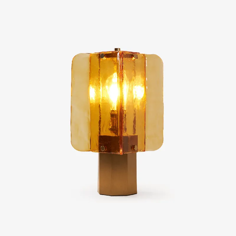 Aurelia Moderne Minimalistische Glas Tischlampe