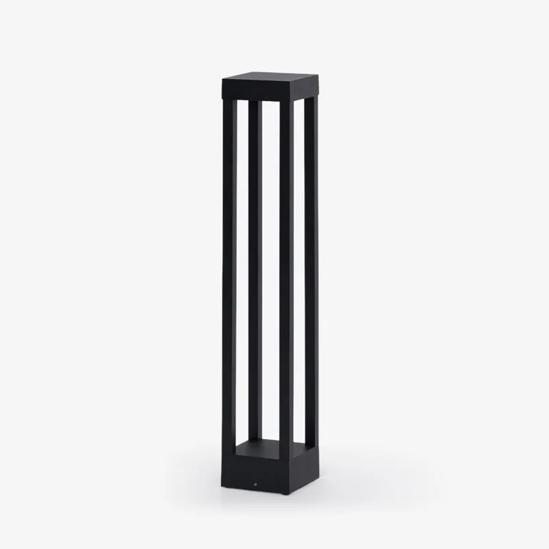 Obsidian Post Moderne Minimalistische Aluminium Außenlicht