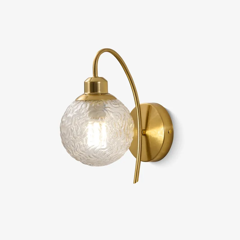 Lucienne Gebogene Wandleuchte Elegante Minimalistische