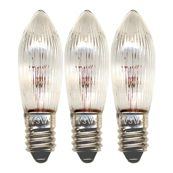 E10 3W 55V 3-pack