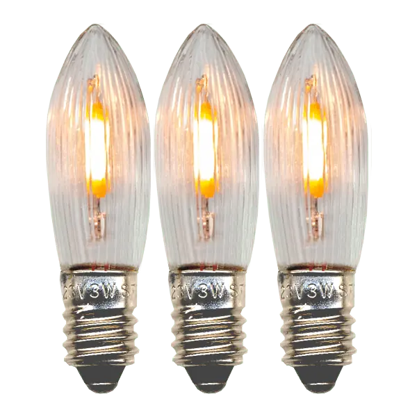 E10 LED 0,5W Pack De 3
