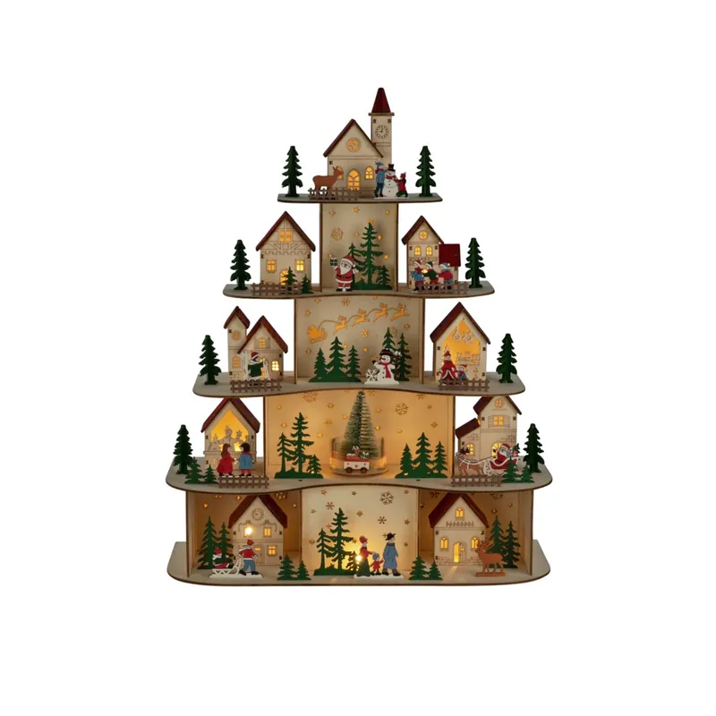 Village de Noël LED 48cm