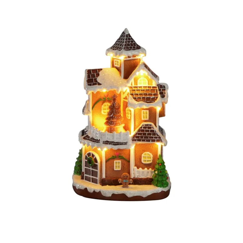 Village en pain d’épices 30cm