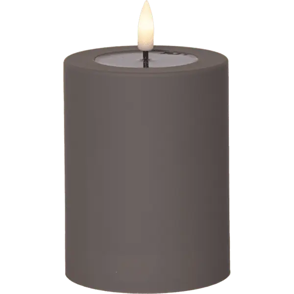 LED Bougie Pilier Flamme Soft 13cm