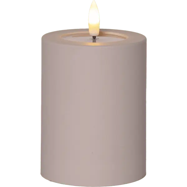 LED Bougie Pilier Flamme Soft 13cm