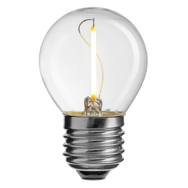 LED E27 boule 1W 2700K