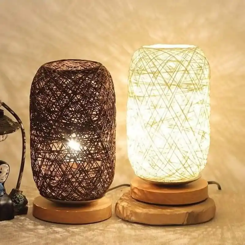 Bedside Lamp | RATTAN