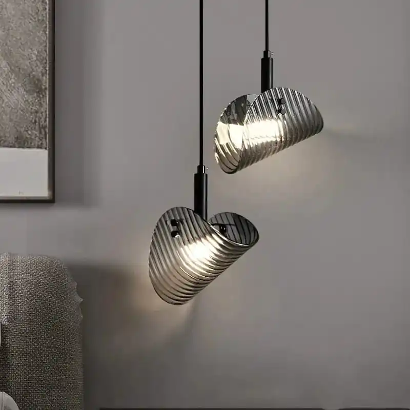 Suspension LED enroulée design
