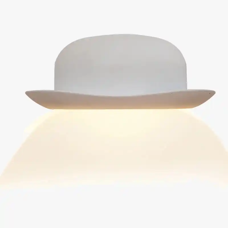 Applique murale LED design minimaliste \\"Chapau\\"