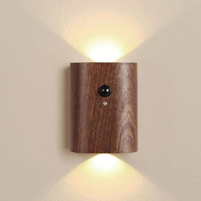 Veilleuse LED murale sans fil avec recharge USB