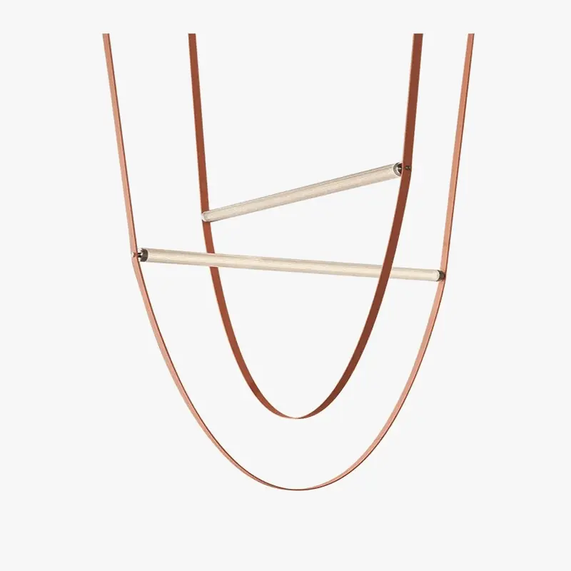 Suspension Tubes Verre Design: La Ceinture Élégante