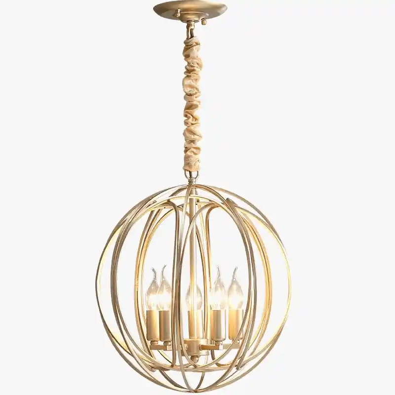 Suspension moderne en forme de cercle