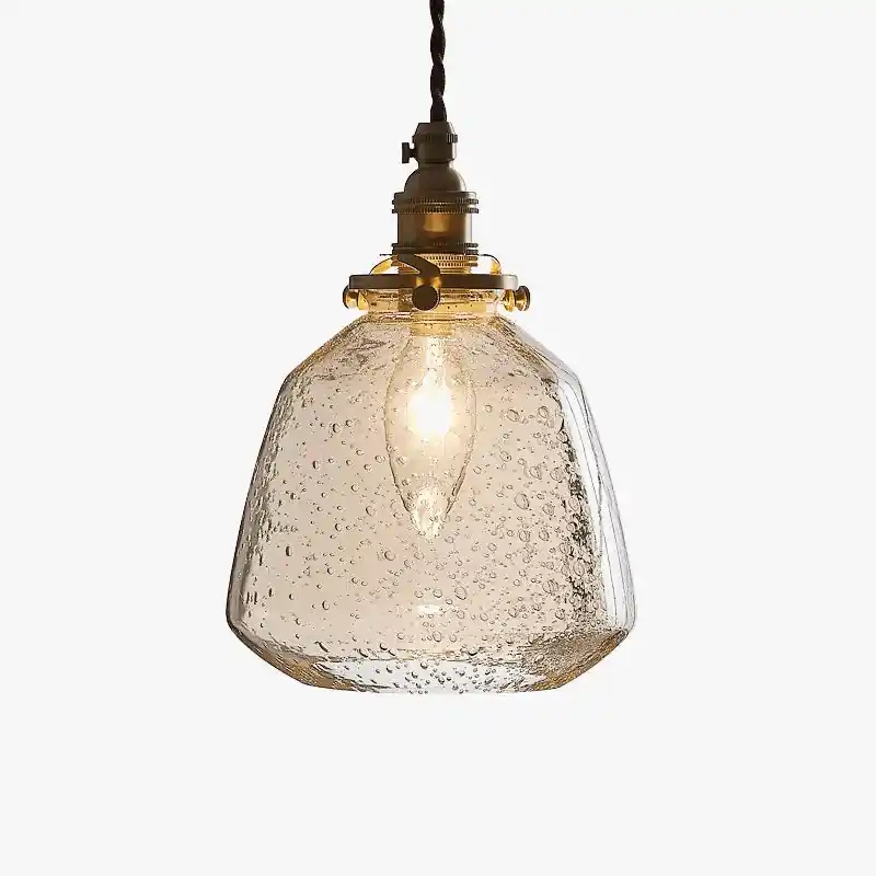 Suspension LED Verre Brillant