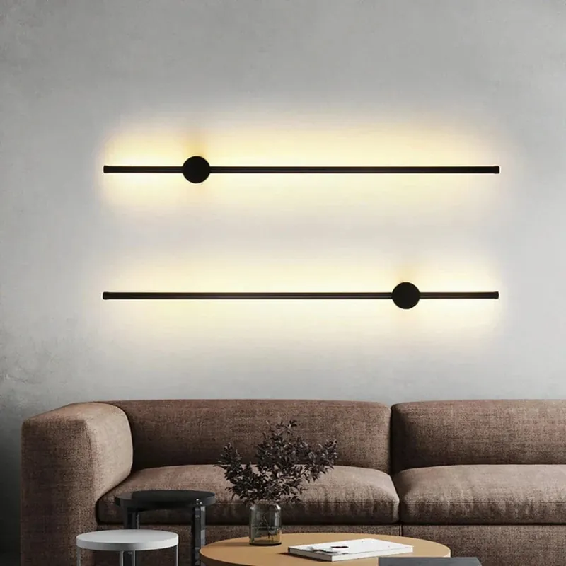Applique LED Nordik Modern - Intérieur Longue Angle