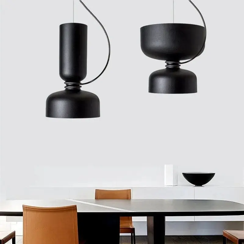 Suspension LED Minimaliste en Fer