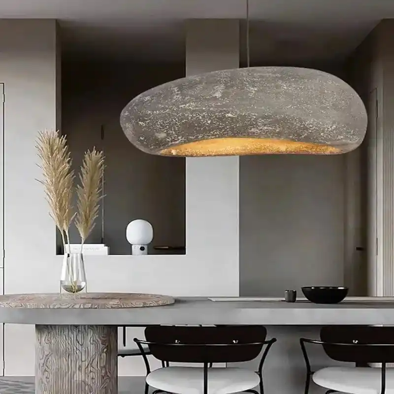 Suspension LED japonaise design pour loft.