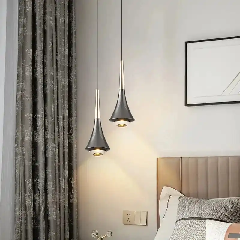 Suspension Luxe Double Lumière