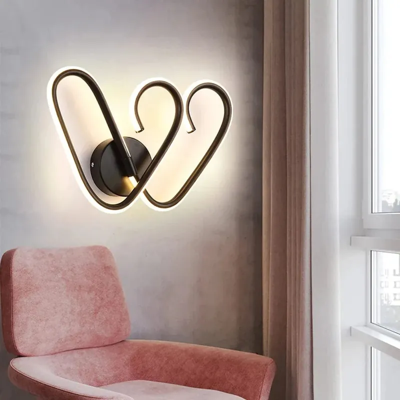 Applique murale LED minimaliste modernique.