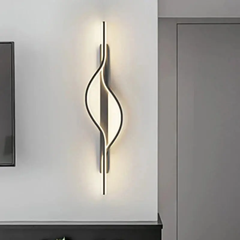 Applique murale LED à rayures pour une déco moderne