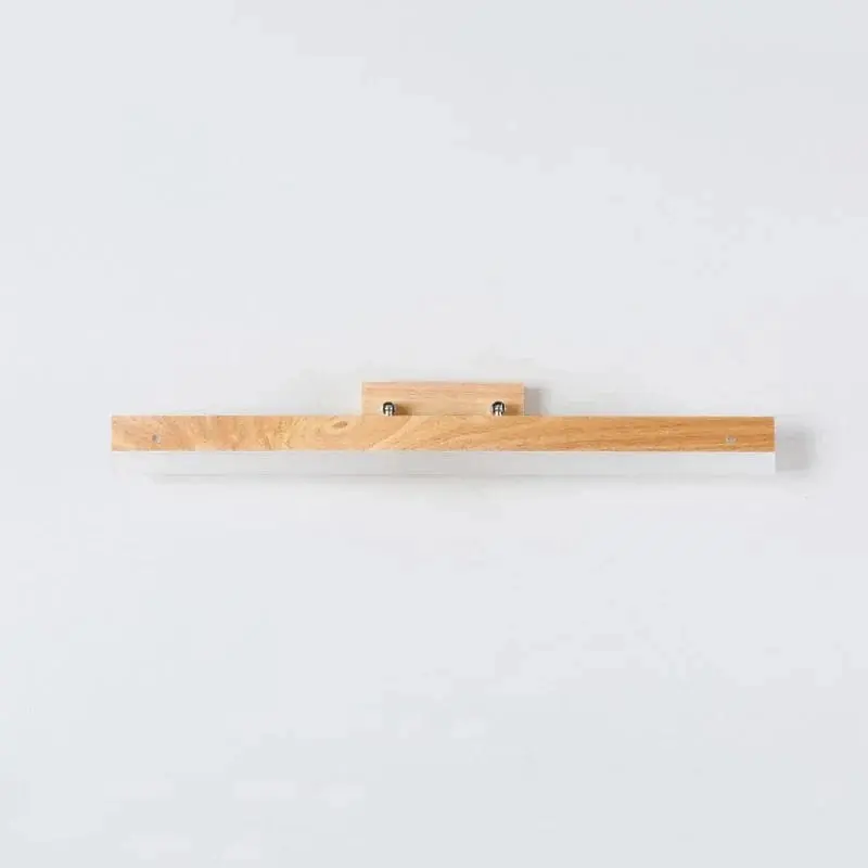 Applique murale en bois nordique modern pour salle de bain et miroir maquillage