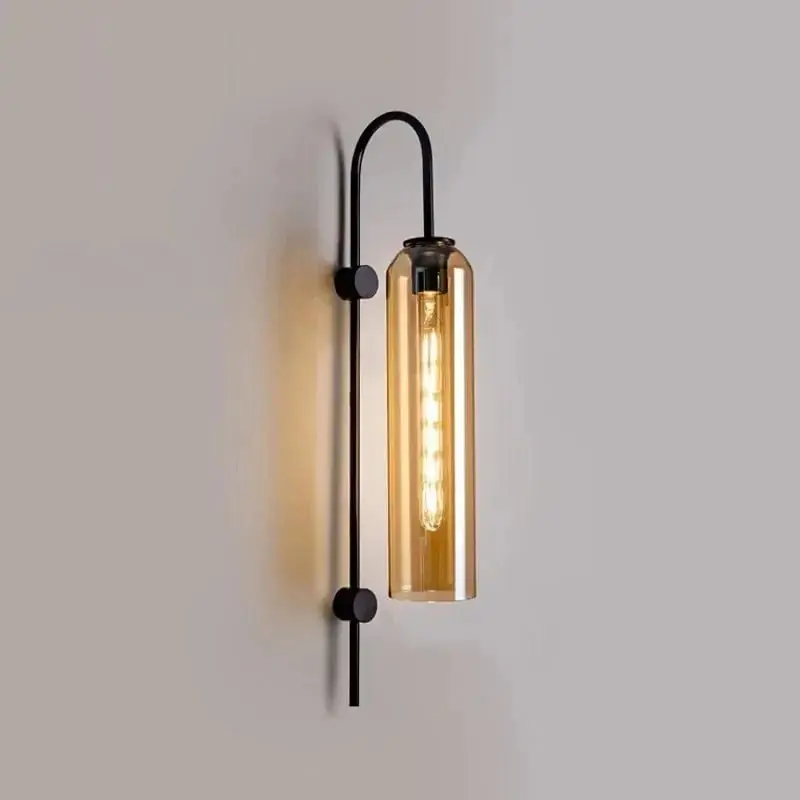Applique Murale LED Luxe en Verre pour Chambre et Salon