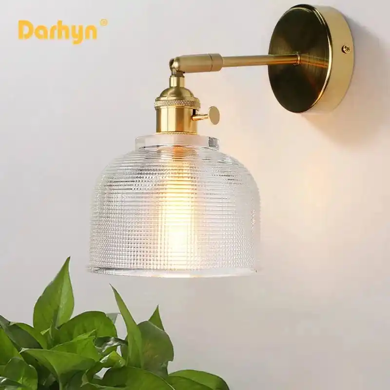 Applique murale LED cuivre pivotante - Idéale pour chambre et étude