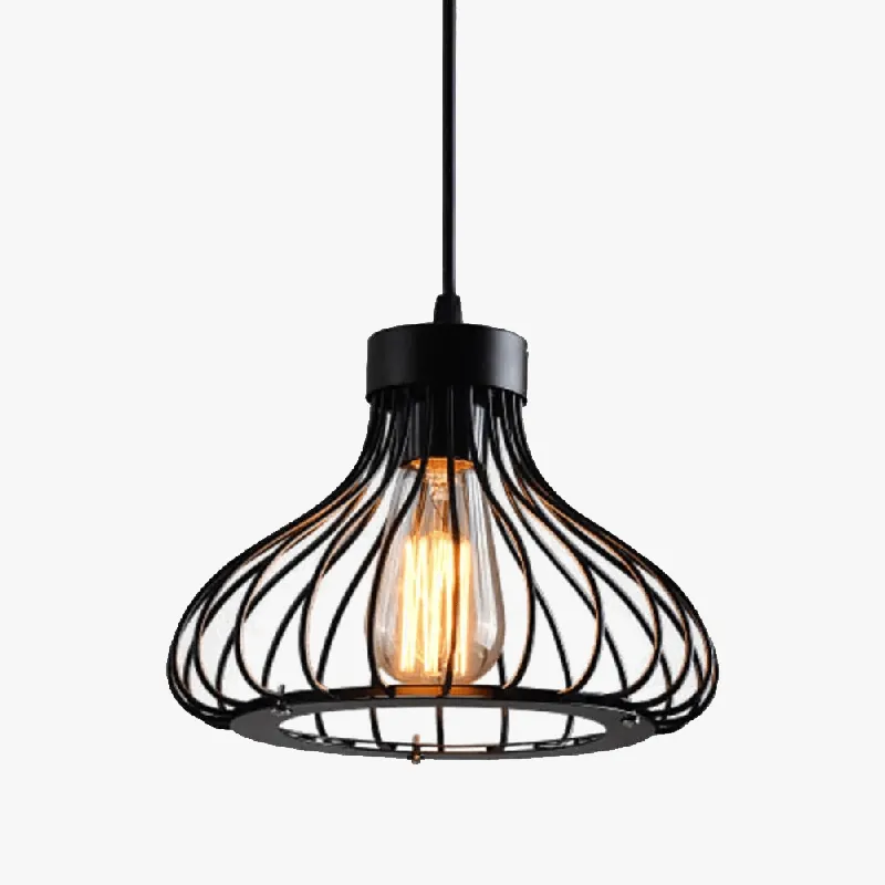 Suspension Loft Industriel en Métal Vintage