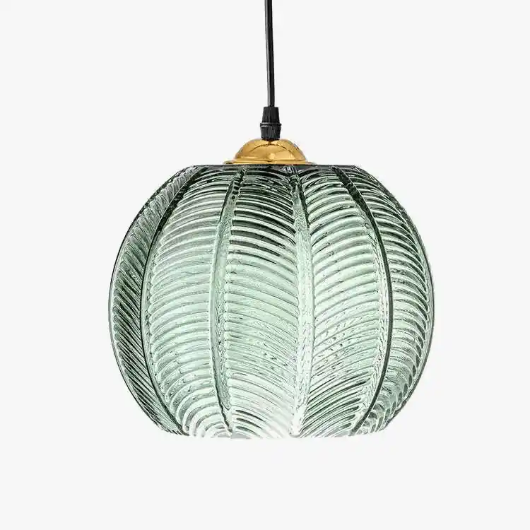 Suspension en verre nordique moderne