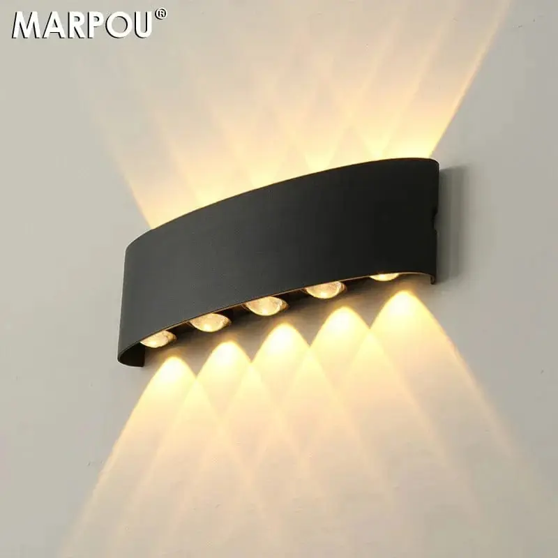 Applique murale LED extérieure étanche IP65