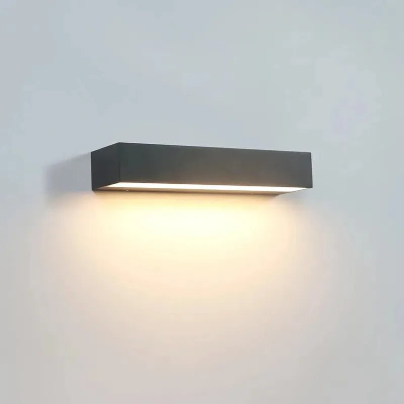 Applique murale LED de jardin en aluminium waterproof