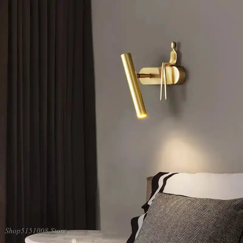 Applique LED Post-Moderne Luxe - Éclairage Décoratif