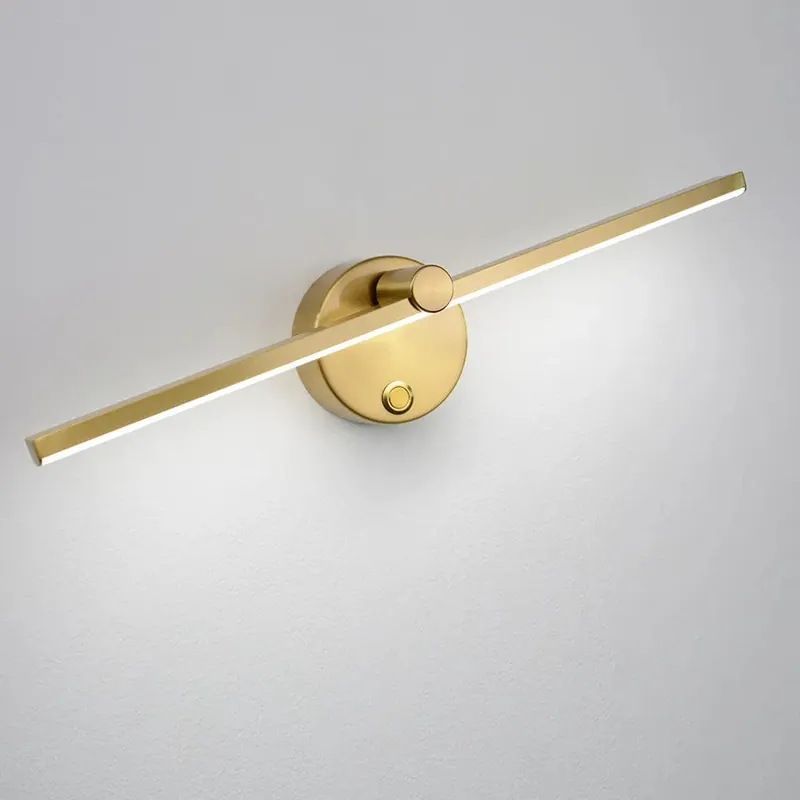 Applique murale LED avec interrupteur pour chambre et chevet