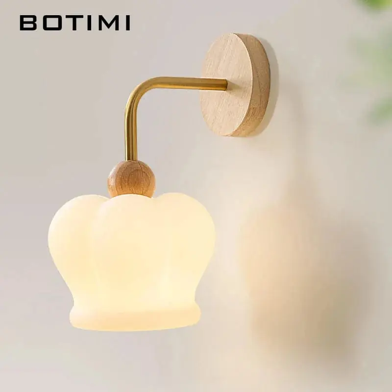 Applique murale LED BOTIMI Glass Glow