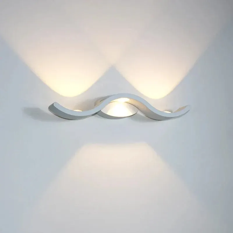 Applique Murale Haut-Bas LED Aluminium