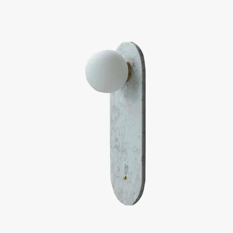 Applique murale de luxe en marbre blanc et vert pour hôtel