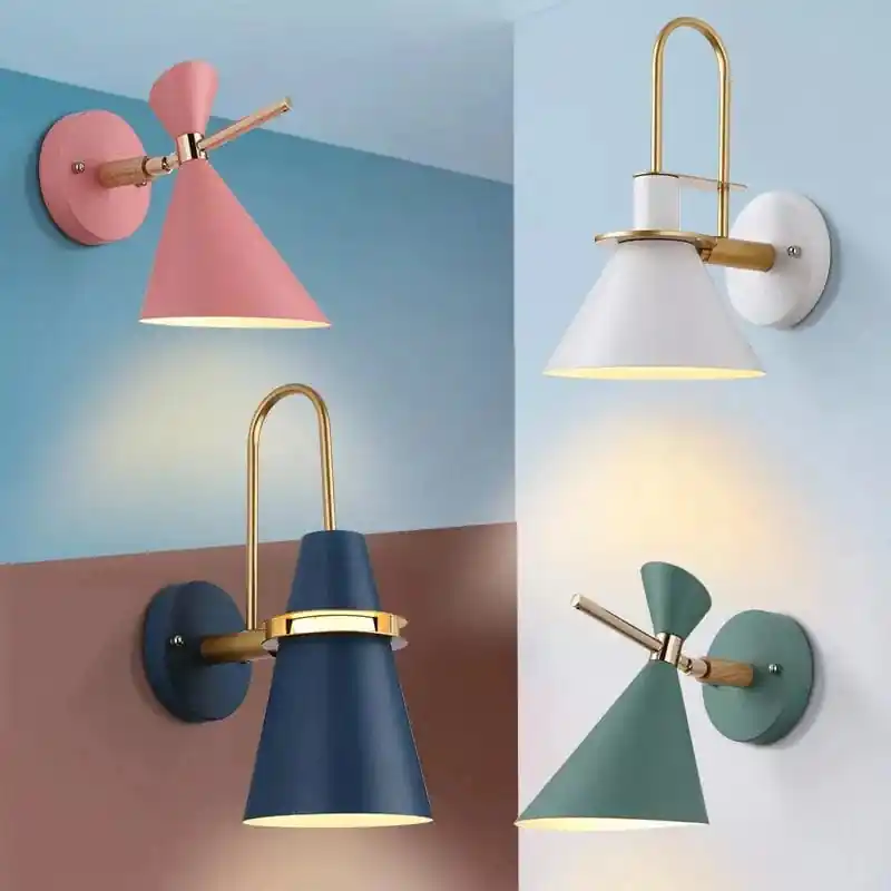 Applique Murale Corne Macaron - Déco Intérieure pour Bars et Restaurants