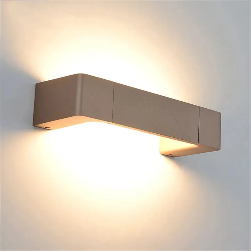 Applique Murale LED Moderne Étanche pour Jardin et Porche - Éclairage de Qualité