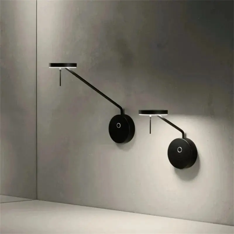 Applique Murale LED à Bras Oscillant de Style Industriel