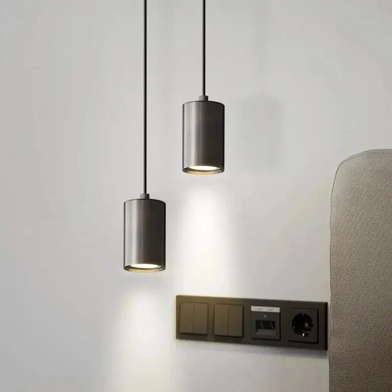 Suspension LED design cylindrique - Collection Éclat Moderne