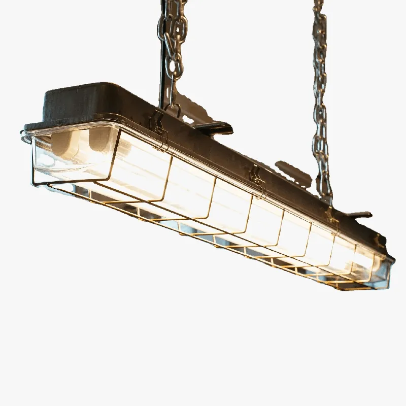 Suspension Loft Cage Lumière Rétro Vintage Industriel