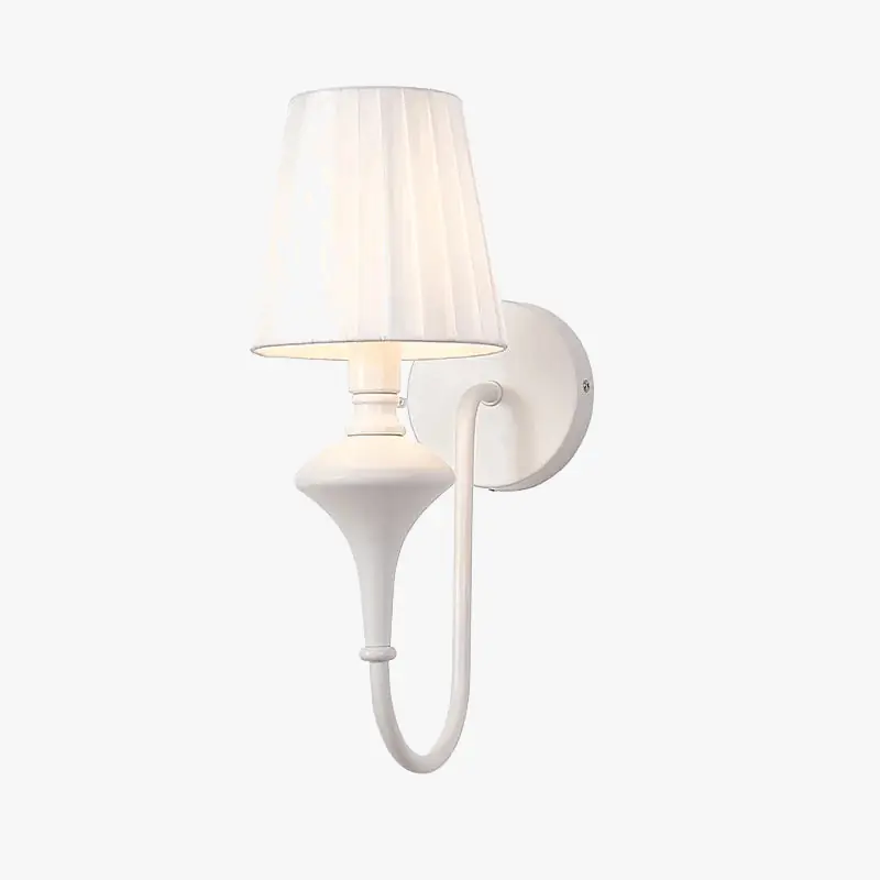 Applique Murale Élégante Moderne en Tissu - Luminaire Décoratif d'Intérieur