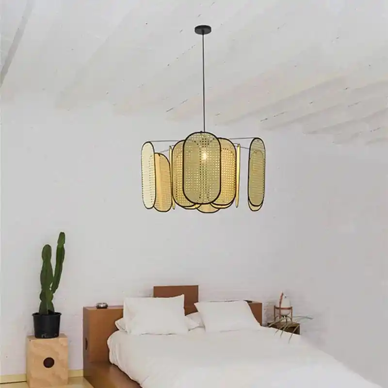 Suspension en rotin chinois décoratif - Nouveauté en style exquis