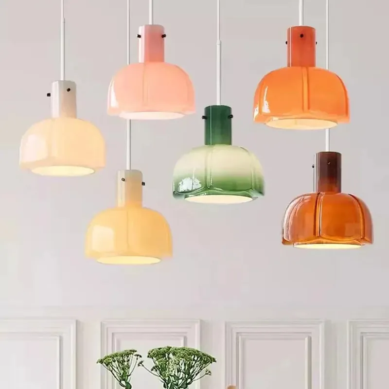 Suspension médiévale en verre design exclusif
