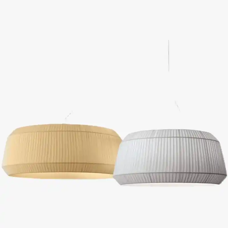 Suspension lustre en tissu marin design innovant.