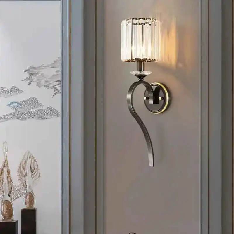 Applique murale de luxe en cristal LED pour sublimer votre intérieur