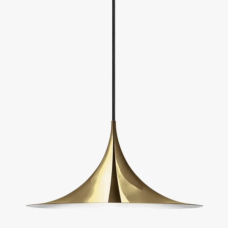 Suspension design \\"Nordic Horn\\" pour villa minimaliste