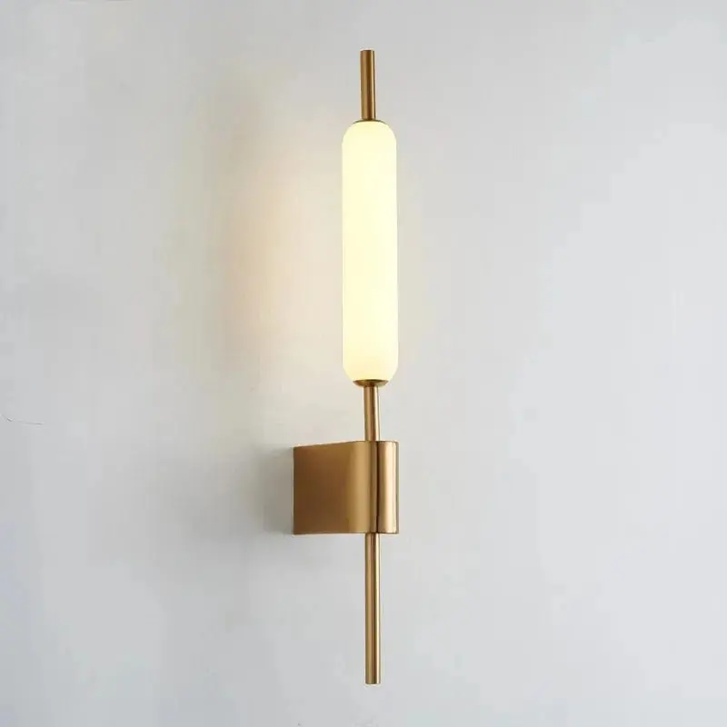 Applique murale LED dorée - Design moderne pour décoration