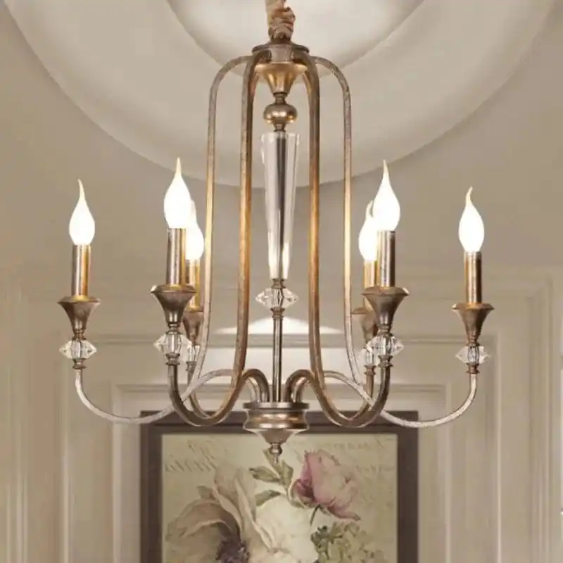 Suspension en cristal rétro style américain - Design Luxe