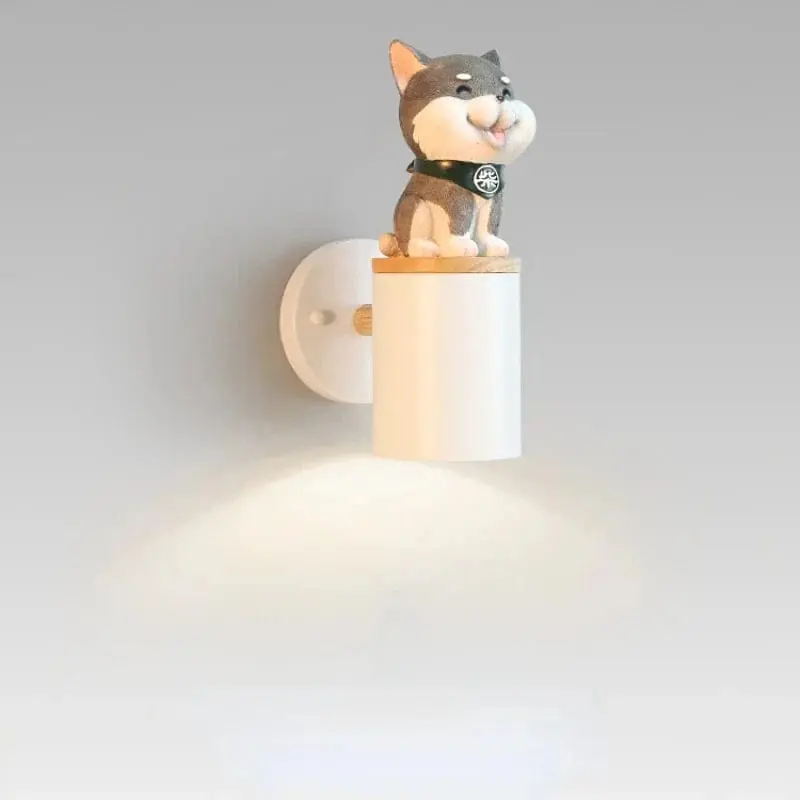 Applique murale LED \\"Chat Lumineux\\" - Design Minimaliste